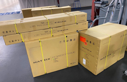 Гребной тренажер профессиональный MATRIX ROWER RXP-WF