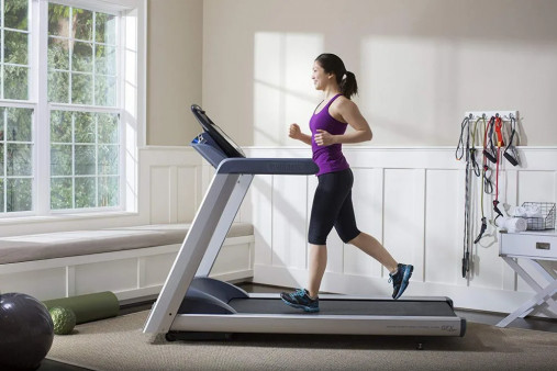 Беговая дорожка PRECOR TRM 445 Precision Series (серебряный/серый)