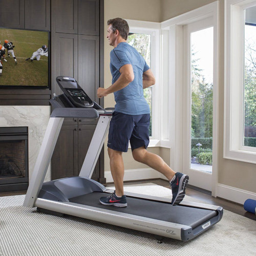 Беговая дорожка PRECOR TRM 445 Precision Series (серебряный/серый)