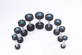 Гантели в уретане LIVEPRO Studio Dumbbells 3 кг, черный/синий