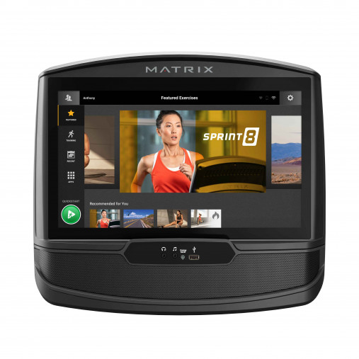 Эллиптический тренажер домашний Matrix E30XIR с большим сенсорным дисплеем