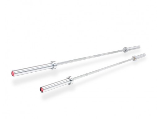 Гриф для кросс-тренинга женский олимпийский прямой 2010 мм, до 679 кг, с упорными подшипниками Гриф для кросс-тренинга женский олимпийский прямой 2010 мм, до 679 кг, с упорными подшипниками