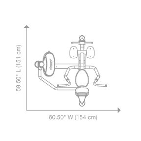Жим от груди Hoist RS-1301