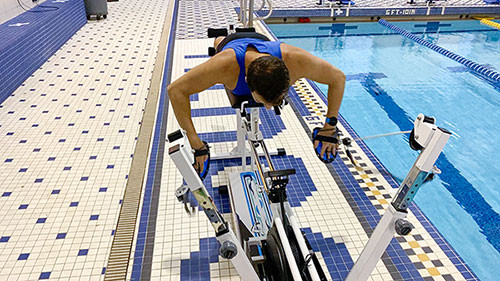 Тренажер для плавания Kayak Pro SwimFAST PRO Ergometr в комплекте с консолью (ANT+ Heart Rate) Тренажер для плавания Kayak Pro SwimFAST PRO Ergometr в комплекте с консолью (ANT+ Heart Rate)