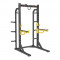 BRONZE GYM BR-1030 Полурама для приседов (желтые крюки)