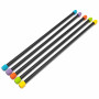 Гимнастическая палка LIVEPRO Weighted Bar 3 кг, зеленый/черный