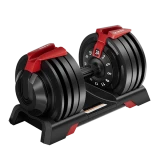 Пара регулируемых гантелей HYFIT SINGLE 24 кг (2,5-24кг) с поворотной ручкой