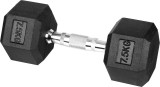 Гантель 7,5 кг гексагональная VictoryFit VF-H075 обрезиненная Гантель 7,5 кг гексагональная VictoryFit VF-H075 обрезиненная