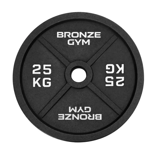 Диск олимпийский BRONZE GYM чугунный 25 кг окрашенный 51 мм.