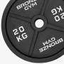 Диск олимпийский BRONZE GYM чугунный 20 кг окрашенный 51 мм.
