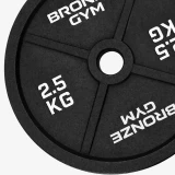 Диск олимпийский BRONZE GYM чугунный 2,5 кг Диск олимпийский BRONZE GYM чугунный 2,5 кг