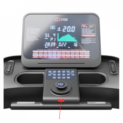 Беговая дорожка домашняя CardioPower T55 NEW