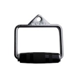 Металлическая рукоятка для тяги одной рукой, с полиуретановой рукояткой Aerofit AFH109 Металлическая рукоятка для тяги одной рукой, с полиуретановой рукояткой Aerofit AFH109