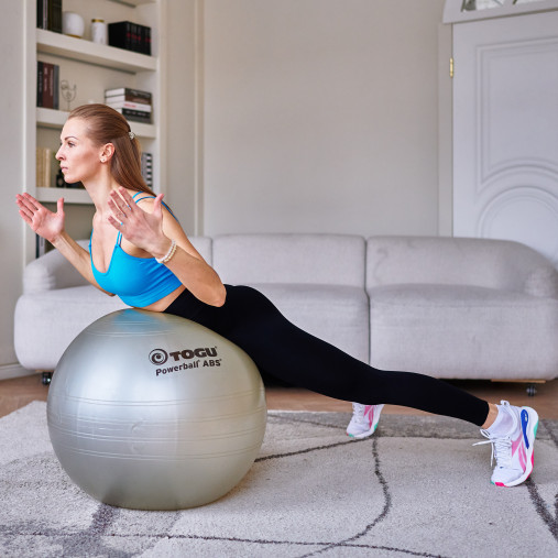 Гимнастический мяч TOGU ABS Powerball 55 см розовый Гимнастический мяч TOGU ABS Powerball 55 см розовый