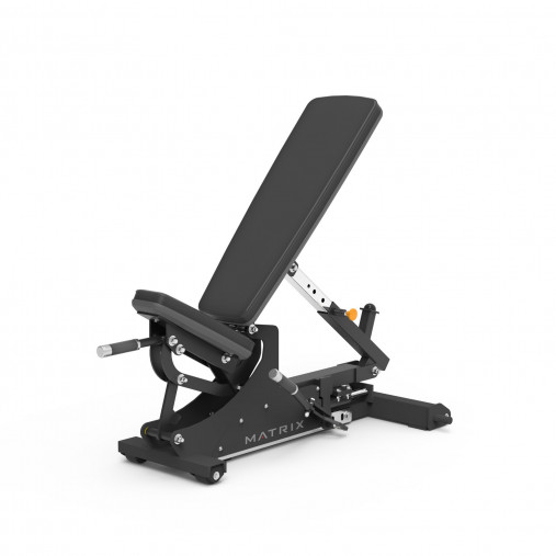 Скамья мультирегулируемая с положительным наклоном MATRIX Magnum A695 Скамья мультирегулируемая с положительным наклоном MATRIX Magnum A695