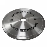 Диск олимпийский BRONZE GYM стальной 15 кг