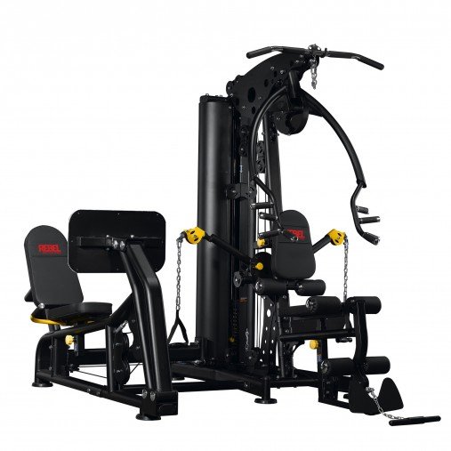 Многофункциональный тренажер с жимом ногами REBEL G9LP (на базе Rebel G7 и опции Жим ногами) Многофункциональный тренажер с жимом ногами REBEL G9LP (на базе Rebel G7 и опции Жим ногами)