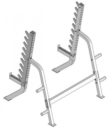 Стойка для жимов и приседаний AeroFit IF IFSS