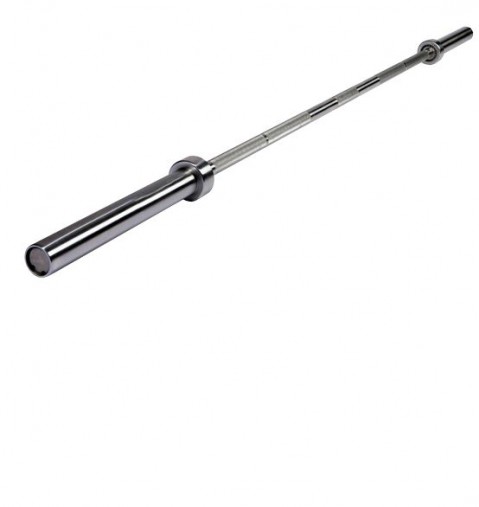 Гриф олимпийский прямой 86", до 453 кг, с упорными подшипниками