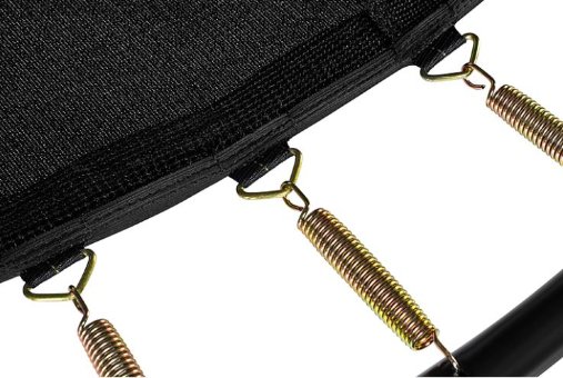 Батут Hasttings Air Game Basketball 15FT (4,6 м) синий с баскетбольным кольцом + внутренней сеткой и двухсторонним защитным матом (зеленый/синий)