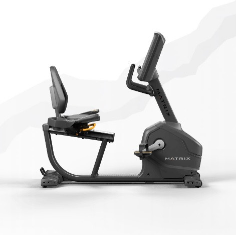 Горизонтальный велотренажер Matrix Endurance. Консоль Touch Base Горизонтальный велотренажер Matrix Endurance. Консоль Touch Base