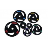 Диск обрезиненный c 3-м хватом Smith Strength 15 кг