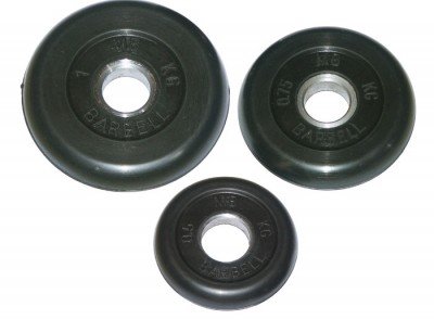 Блин "Стандарт" обрезиненный черный MB 5 кг ф50 мм