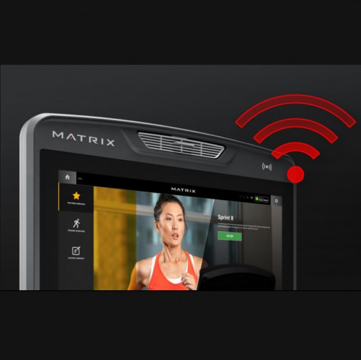 Беговая дорожка Matrix Lifestyle. Консоль Touch Base - сенсорный экран диагональю 16 дюймов. Беговая дорожка Matrix Lifestyle. Консоль Touch Base - сенсорный экран диагональю 16 дюймов.