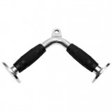 V-образный гриф для трицепса LIVEPRO Deluxe Tricep V-bar хром/черный LP8192I