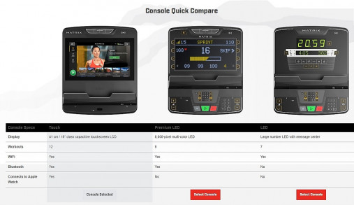 Горизонтальный велотренажер Matrix Endurance. Консоль Touch Горизонтальный велотренажер Matrix Endurance. Консоль Touch