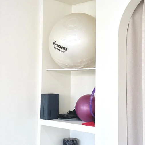 Гимнастический мяч TOGU My Ball Soft 65 см белый перламутровый Гимнастический мяч TOGU My Ball Soft 65 см белый перламутровый