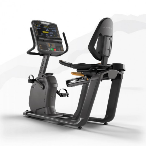 Горизонтальный велотренажер Matrix Lifestyle. Консоль Premium LED Горизонтальный велотренажер Matrix Lifestyle. Консоль Premium LED