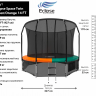 Батут Eclipse Space Twin Green/Orange 14FT (4.27м) Батут Eclipse Space Twin Green/Orange 14FT (4.27м)