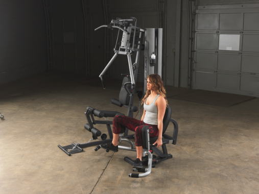 Силовой центр мультистанция Body-Solid G2B со стеком 73 кг и опцией Multi-Hip для проработки бедер, голеней и ягодиц