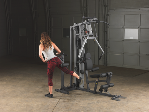 Силовой центр мультистанция Body-Solid G2B со стеком 73 кг и опцией Multi-Hip для проработки бедер, голеней и ягодиц