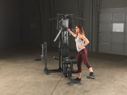 Силовой центр мультистанция Body-Solid G2B со стеком 73 кг и опцией Multi-Hip для проработки бедер, голеней и ягодиц