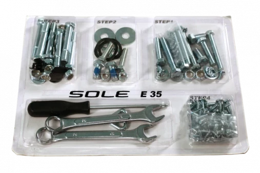 Эллиптический тренажер Sole Fitness Е35 (2023) с автоматическим наклоном педалей