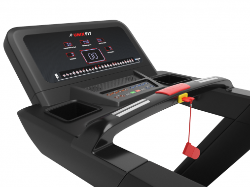 Профессиональная беговая дорожка UNIX Fit T-1300 PRO (LED) с русифицированной консолью