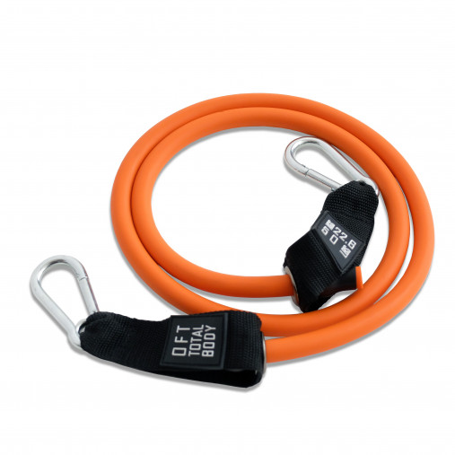 Эспандер из натурального латекса с карабинами сопротивление 50 lbs OFT Эспандер из натурального латекса с карабинами сопротивление 50 lbs OFT