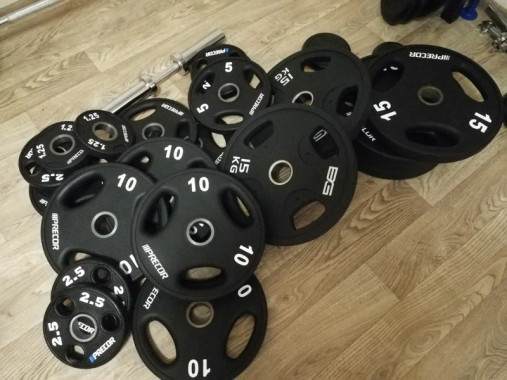 Олимпийский диск в уретане PRECOR New 10 кг Олимпийский диск в уретане PRECOR New 10 кг