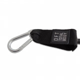 OFT Эспандер из натурального латекса с карабинами сопротивление 20 lbs