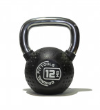 Гиря 12 кг с хромированной ручкой полиуретановая (CPU) Гиря 12 кг с хромированной ручкой полиуретановая (CPU)